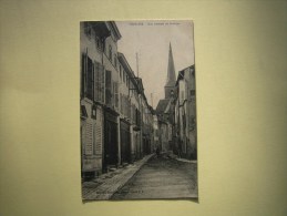 Cpa VEZELISE - 54 - Rue Léonard De Bourcier - Meurthe Et Moselle - Vezelise