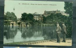 N° 95  6   BRUXELLES - ETANGS DES SQUARES AMBIORIX  Et Marguerite - Lwh01 - Foreste, Parchi, Giardini