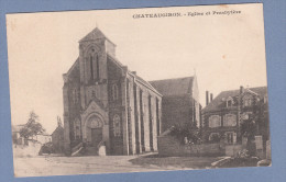 CPA - CHATEAUGIRON - Eglise Et Presbytère - Châteaugiron