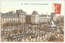 75  PARIS -    La Place De La République - Paris (03)