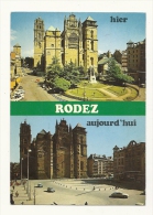 Cp, 12, Rodez, Multi-Vues, Voyagée 1977 - Rodez