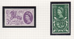 Tercentenary Of Establishment Of General Letter Office - Unused Stamps