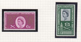 7th Commonwealth Parliamentary Conference - Unused Stamps