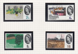 20th International Geographical Congress, London - 1964 - Unused Stamps