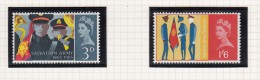 Centenary Of Salvation Army - 1965 - Unused Stamps