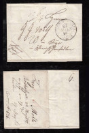 Schweiz 1837 Brief BISCHOFSZELL Mit Inhalt - ...-1845 Prefilatelia