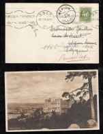 Norway Norwegen 1935 Postcard OSLO RIGSMESSEN TRONDHEIM Advertising Postmark To Belgium - Brieven En Documenten