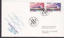 Norway Ersttags Brief FDC Cover 1973 NORDEN : Haus Des Nordens Complete Set - FDC