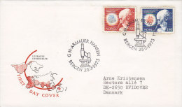 Norway Ersttags Brief FDC Cover 1973 Entdeckung Des Lepra-Bazillus Von G.H. Armauer Hansen Complete Set - FDC