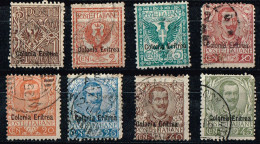 Colonie Italiane - Eritrea Sass. N. 19-26 - USATI - Eritrée