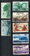 Colonie Italiane - Eritrea Sass. N. A17,18,20,21,22,23,25 - USATI - Eritrée