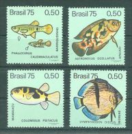 Brazil - 1975 Fishes MNH__(TH-853) - Unused Stamps