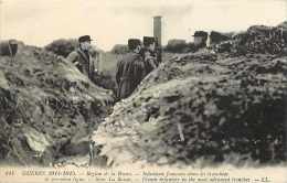 Nord - A353-région De La Bassée- Infanterie Française Dans Les Tranchées De 1ère Ligne Guerre 1914- Carte Bon état - - Arleux