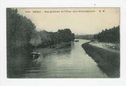 MERY - Vue Générale De L'Oise - Les Remorqueurs - Mery Sur Oise