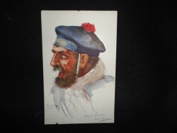 TIRAGE ORIGINAL .Illustrateur Emile  Dupuis .Militaria . Costume Militaire. Dans Les Flandres . - Dupuis, Emile