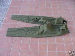 PANTALONI MILITARI VERDE OLIVA O.D - AUSILIARIA - Divise