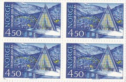 Bloc 4 Timbres Neufs - Bicentenaire De La Ville De Tromso - Unused Stamps