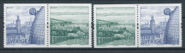 Sweden 2012. Facit # 2873-2874. Europa CEPT 2012,  Complete Set Of 2 In SX-pairs, MNH (**) - Ongebruikt