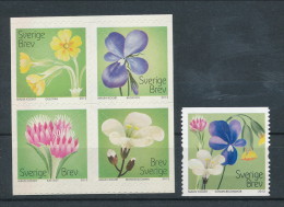 Sweden 2012. Facit # 2902-2905. Meadow Flowers, Complete Set Of 5, MNH (**) - Neufs