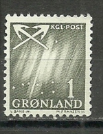 Greenland; 1963 Northern Lights MNH** - Nuevos