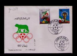 ALGERIE Italy WFIFA Football Soccer Championship Fdc 1990 Sports Sp2896 - 1990 – Italien