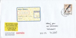 I2247 - Czech Rep. / Franking Labels Of The APOST (1994) 140 00 PRAHA 4 (test Mode APOST!) - Briefe U. Dokumente