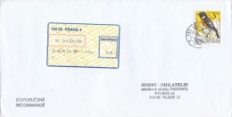 I2249 - Czech Rep. / Franking Labels Of The APOST (1994) 140 00 PRAHA 4 (test Mode APOST!) - Briefe U. Dokumente