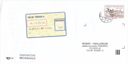 I2253 - Czech Rep. / Franking Labels Of The APOST (1994) 140 00 PRAHA 4 (test Mode APOST!) - Briefe U. Dokumente