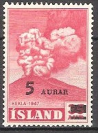 ICELAND   #   STAMPS FROM YEAR 1954 " STANLEY GIBBONS 324" - Nuovi