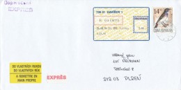 I2263 - Czech Rep. / Franking Labels Of The APOST (1994) 736 01 HAVIROV 1 (test Mode APOST!) - Lettres & Documents