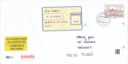 I2267 - Czech Rep. / Franking Labels Of The APOST (1994) 767 01 Kromeriz 1 (test Mode APOST!) - Covers & Documents