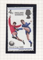 England's World Cup Football Victory - 1966 - Unused Stamps