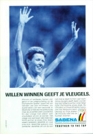 Reclame Advertentie Uit 1993 - Sabena Belgian Word Airlines - Aviation - Werbung