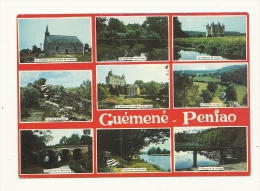 Cp, 44, Guemene-Penfao, Multi-Vues, Voyagée 1975 - Guémené-Penfao