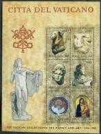 1983 Vaticano, Collezioni Vaticane Di Arte Negli U.S.A. Foglietto, Serie Completa Nuova (**) AL FACCIALE - Blocs & Feuillets