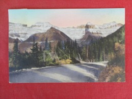 USA National Parks--Glacier National Park  Hand Colored 1938 Cancel    Ref 1286 - USA National Parks