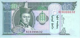 MONGOLIE    10  Tugrik   Emission De 2002    Pick 62 B            *****  BILLET  NEUF ***** - Mongolia