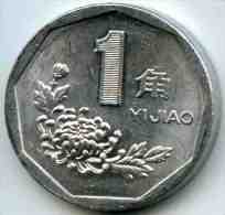 Chine China 1 Jiao 1996 Alu KM 335 - Chine