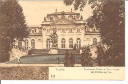 FULDA. STADTSAAL FLORA U. FREITREPPE IM SCHLOSSGARTEN. - Fulda