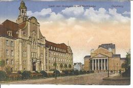 LAND UND AMTSGERICHT MIT STADTTHEATER .DUISBURG. - Duisburg