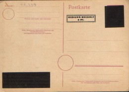 Deutschland/ French Zone - Postal Stationery Postcard Unused-PD 814 - Autres & Non Classés