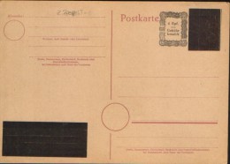 Deutschland/ French Zone - Postal Stationery Postcard Unused-PC 814, - Autres & Non Classés