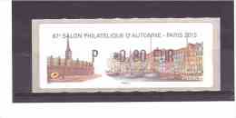 1141  ** Y&T (67e Salon Philatélique De Paris) LISA 1 *FRANCE* 25/45  258120575 - 2010-... Illustrated Franking Labels