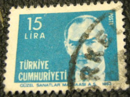 Turkey 1983 Kemal Ataturk 15l - Used - Gebruikt