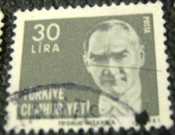 Turkey 1981 Ataturk 30l - Used - Usados