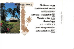 Nouvelle Caledonie - Meilleurs Voeux - Epi Manathith - Ia Orana I Te Matahiti Api - Manuia Te Tau Foou - New Caledonia