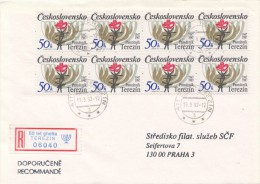 I2457 - Czechoslovakia (1992) Terezin: 50 Years Old Ghetto Theresienstadt (occasional Label Recommended) - Covers & Documents