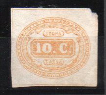 1863 Regno Segnatasse N. 1 Senza Gomma (*) Bello - Strafport