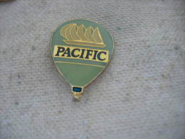 Pin's Montgolfiere, Pub PACIFIC - Luchtballons