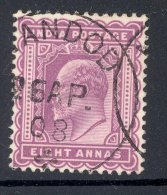 INDIA, Postmark ´HANDOD´ On Edward VII Stamp - 1858-79 Kolonie Van De Kroon